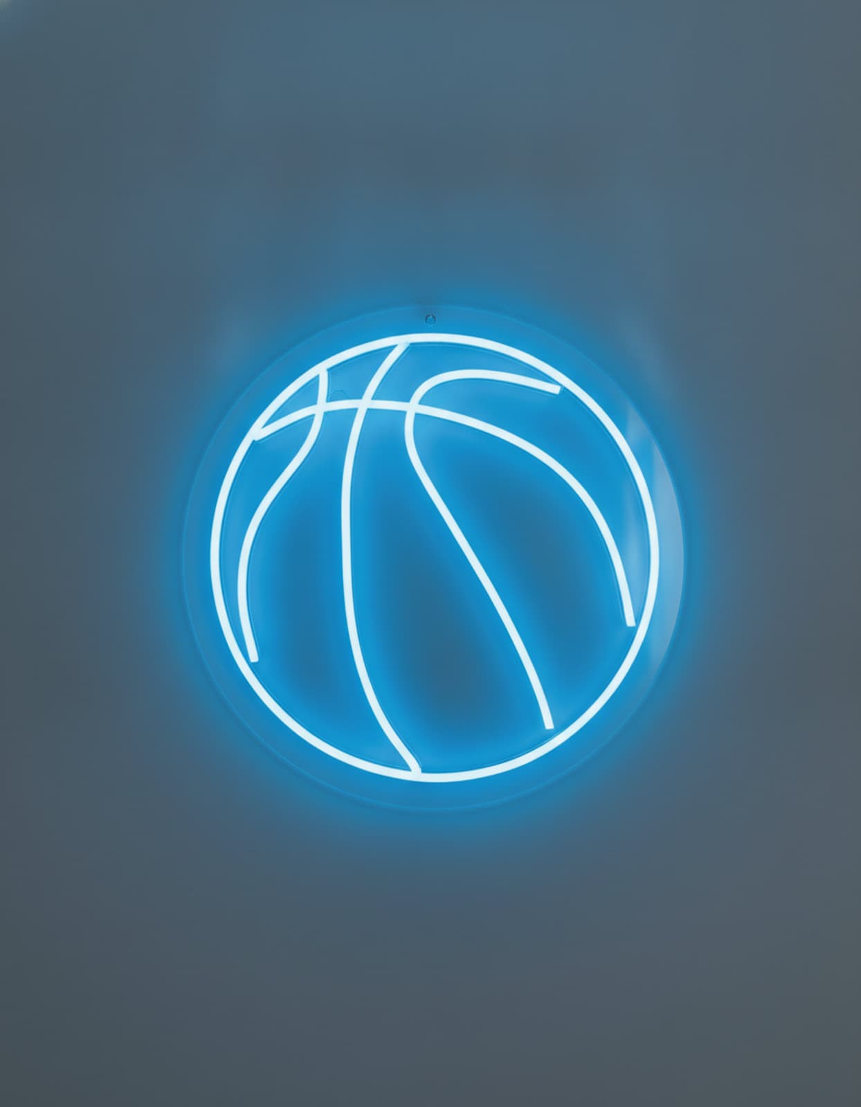 Studyo Yora Basketbol Topu Figürlü LED Neon Duvar Tablosu